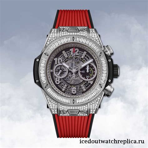 iced out hublot replica|hublot iced out watch.